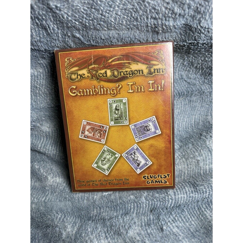 Red Dragon Inn Gambling? I’m In! HTF Game SlugFest Games sealed